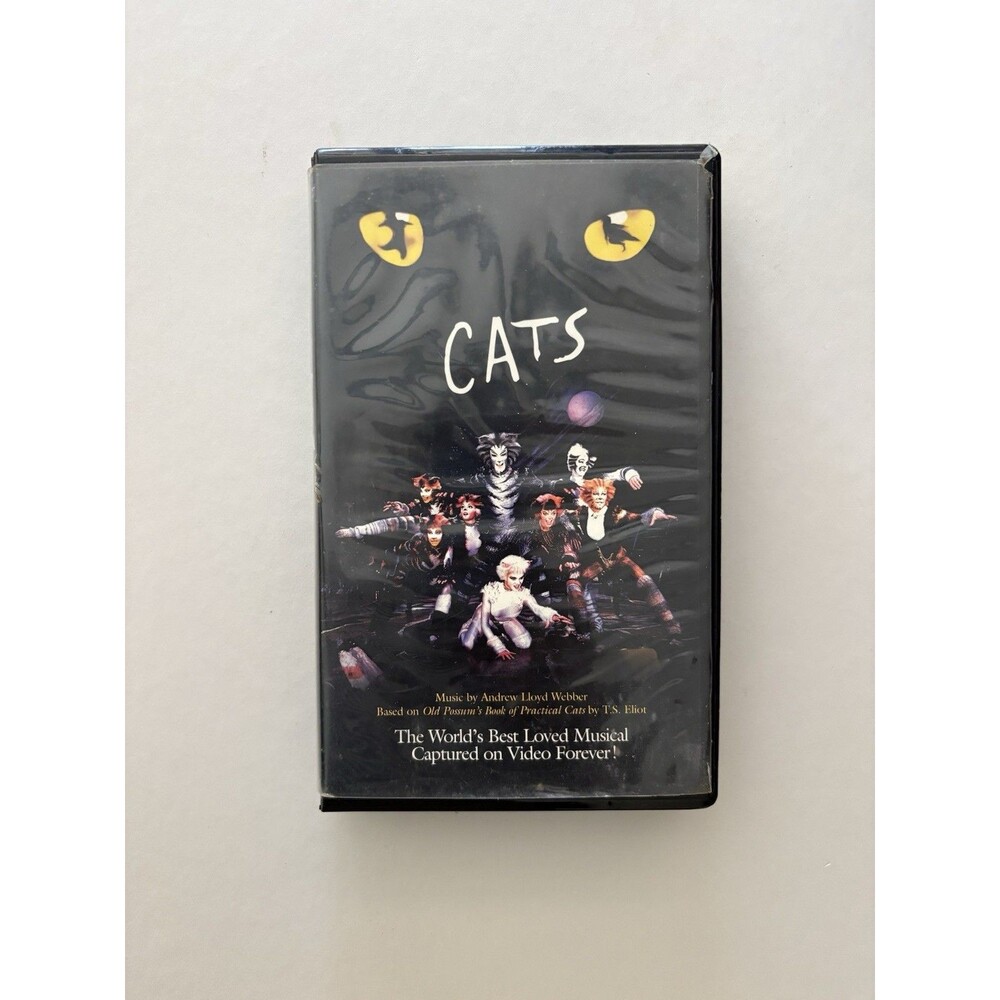 Cats: The Musical (VHS 1998) Pop Music Stage Song & Dance Elaine Paige Ken Page